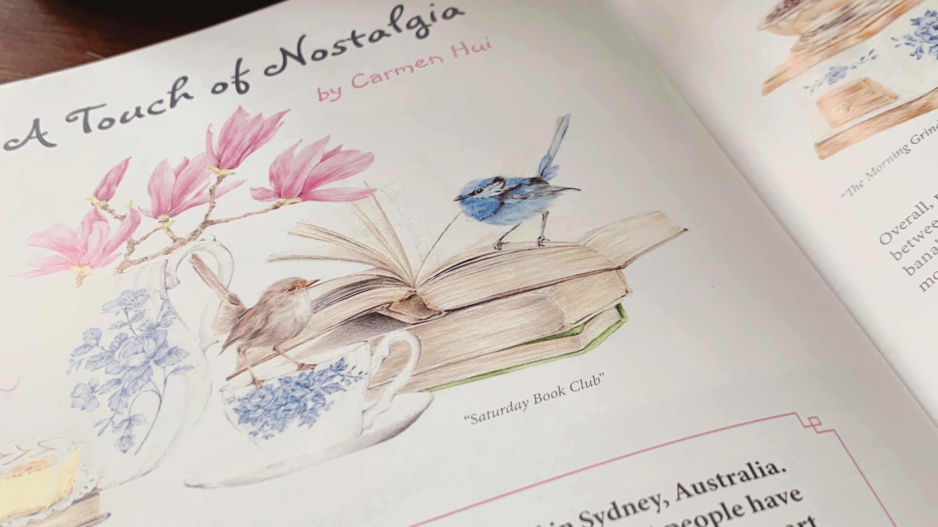 Featured in the Colored Pencil Magazine