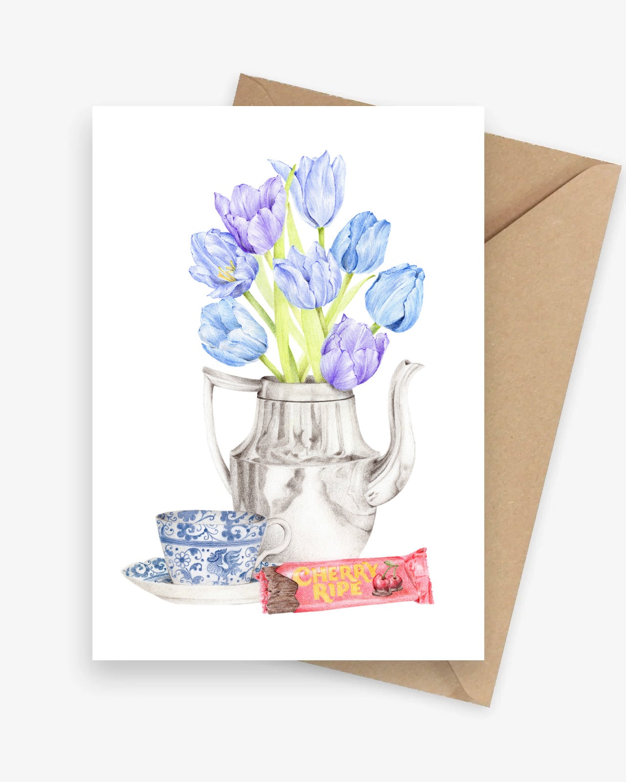 Afternoon Delights Tulips Birthday Card for Mum