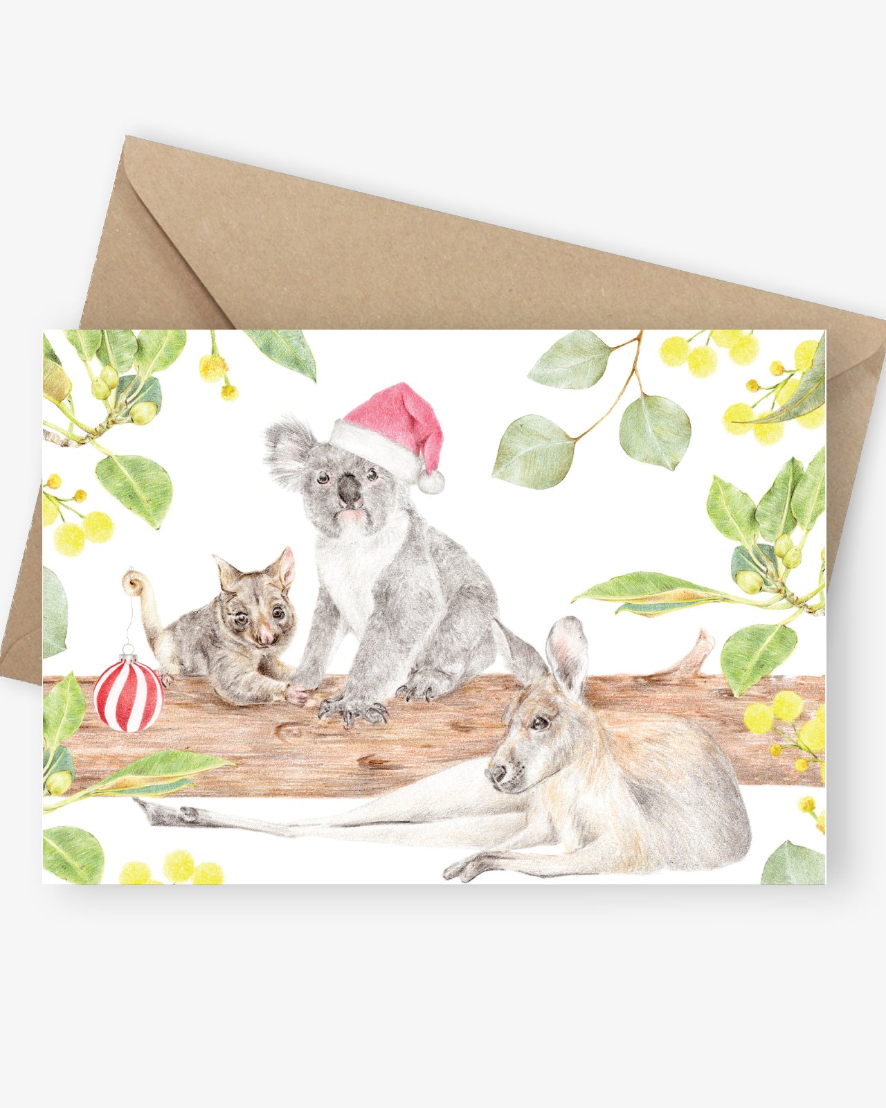 Australian Christmas Card | Native Animals