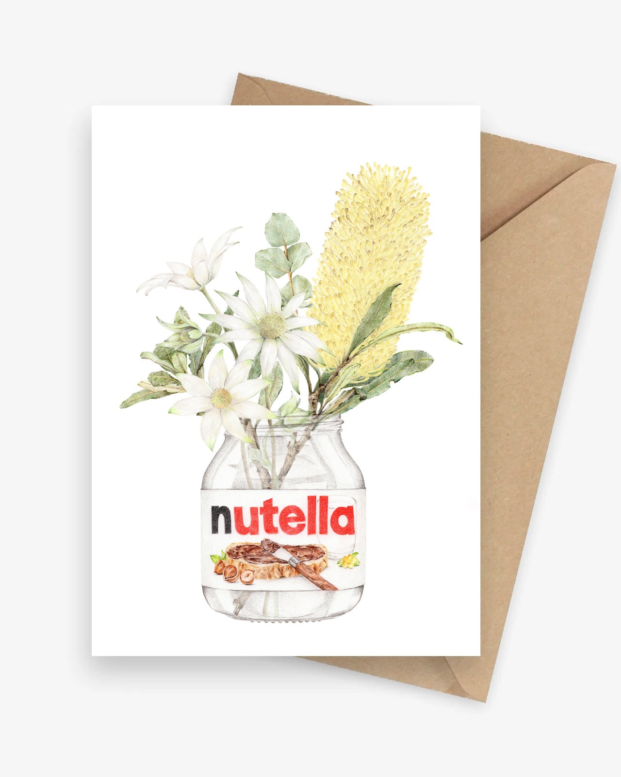 Sweet Tooth Nutella Birthday Card