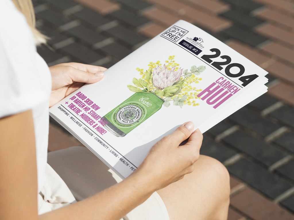 Interview with Neighbourhood Media 'Marrickville 2204' magazine
