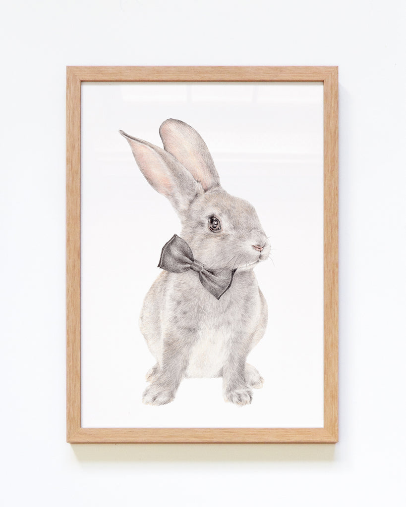 Benjamin Bunny-framed original artwork-Carmen Hui