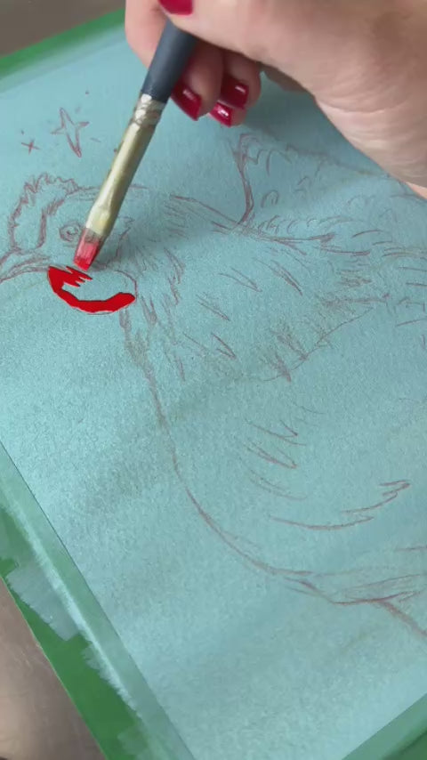 Progress video of Happy Chicken