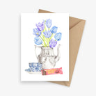 Afternoon Delights Tulips Birthday Card for Mum