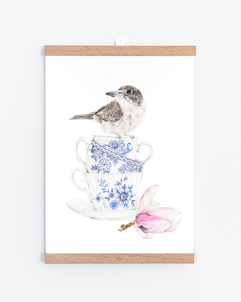 Australian bird art print