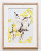 Kookaburra framed art print