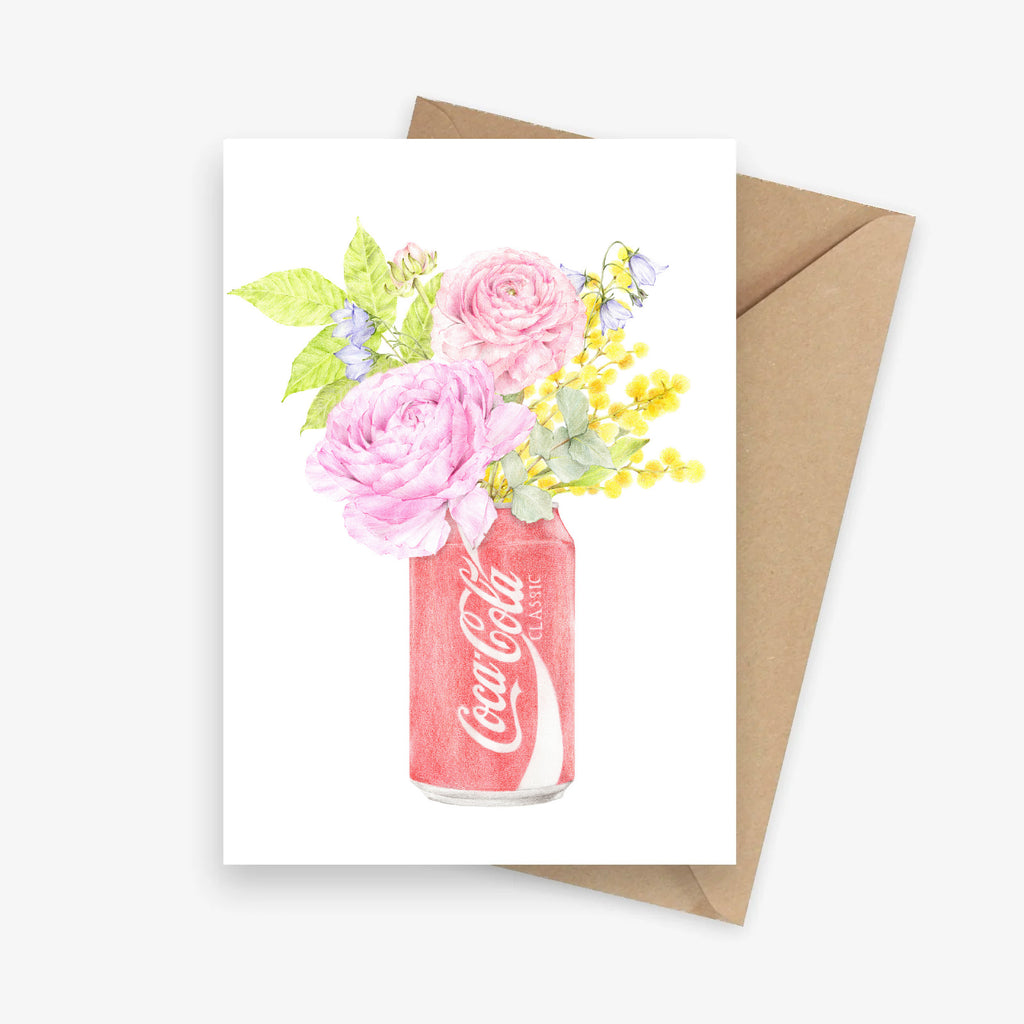 Bubbles and Bloom-Birthday Card Wishes