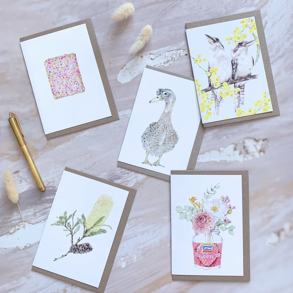 5 Greeting Cards for $30