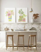 Australian Kitchen Artwork Ideas featuring modern botanicals