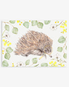 Nursery Wall Art featuring an echidna