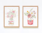 Framed Set Of 2 Art Prints with Nutella and Strawberry Jam