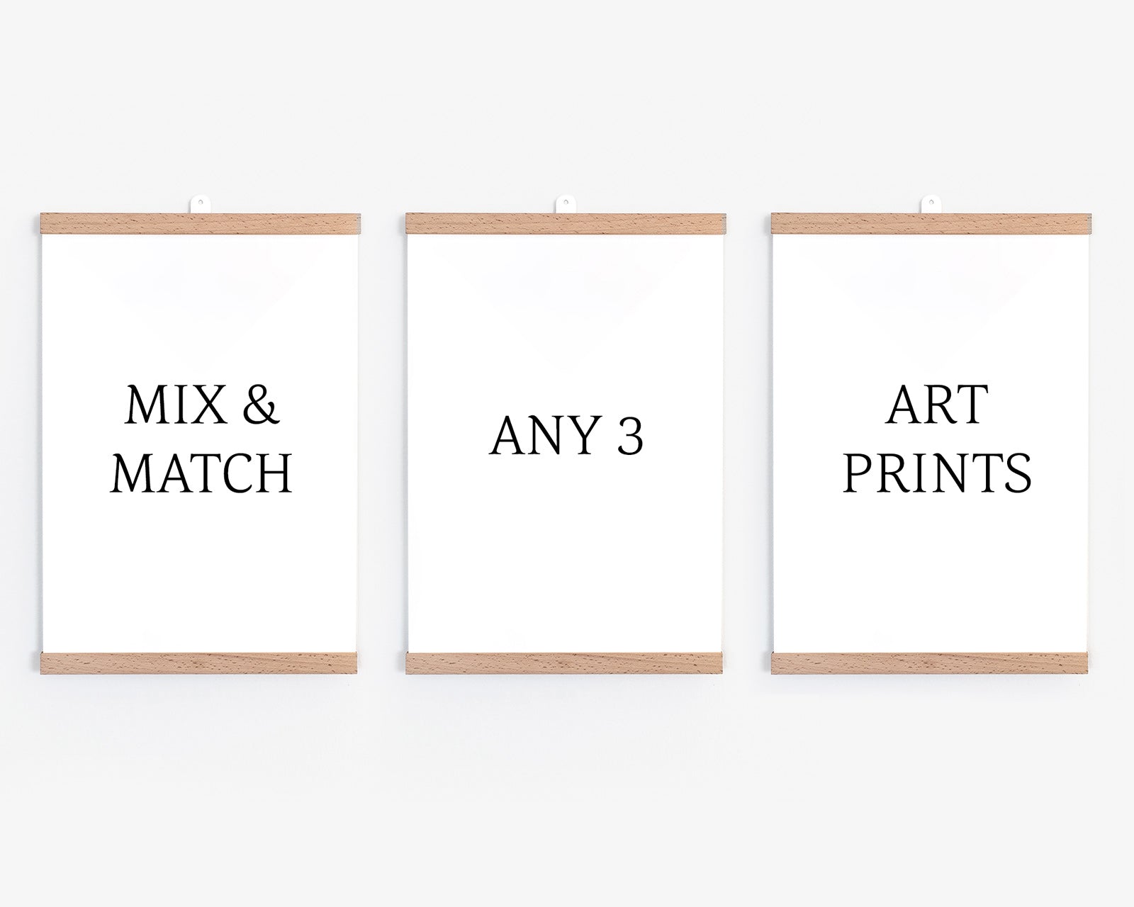 Mix and Match Your Own Set of 3 Art Prints Carmen Hui Art
