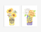 Set of 2 Australian art print with Solo and Passiona