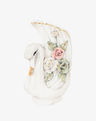 Nostalgic vintage swan vase drawing by Carmen Hui